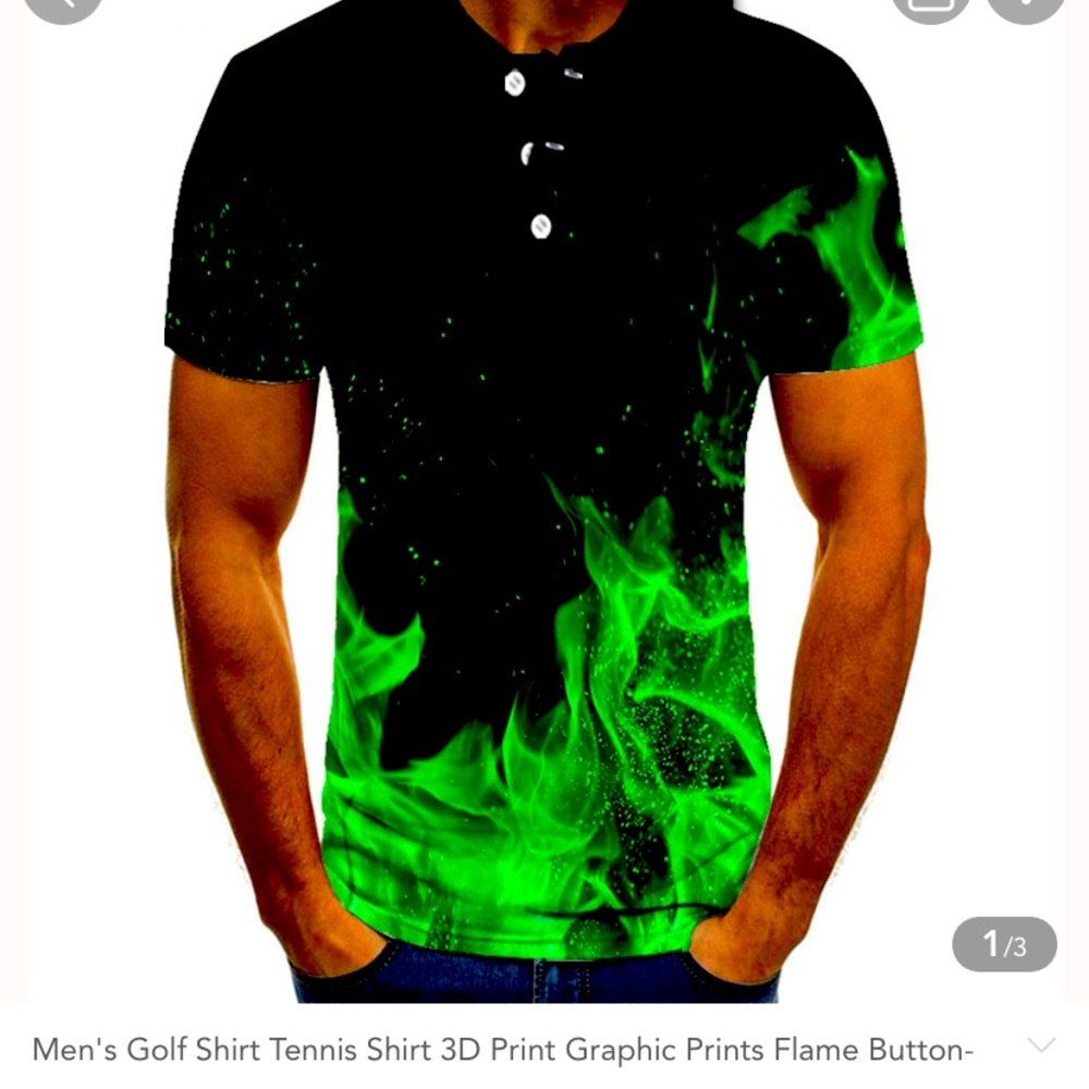 Button down t shirt business or casual cool